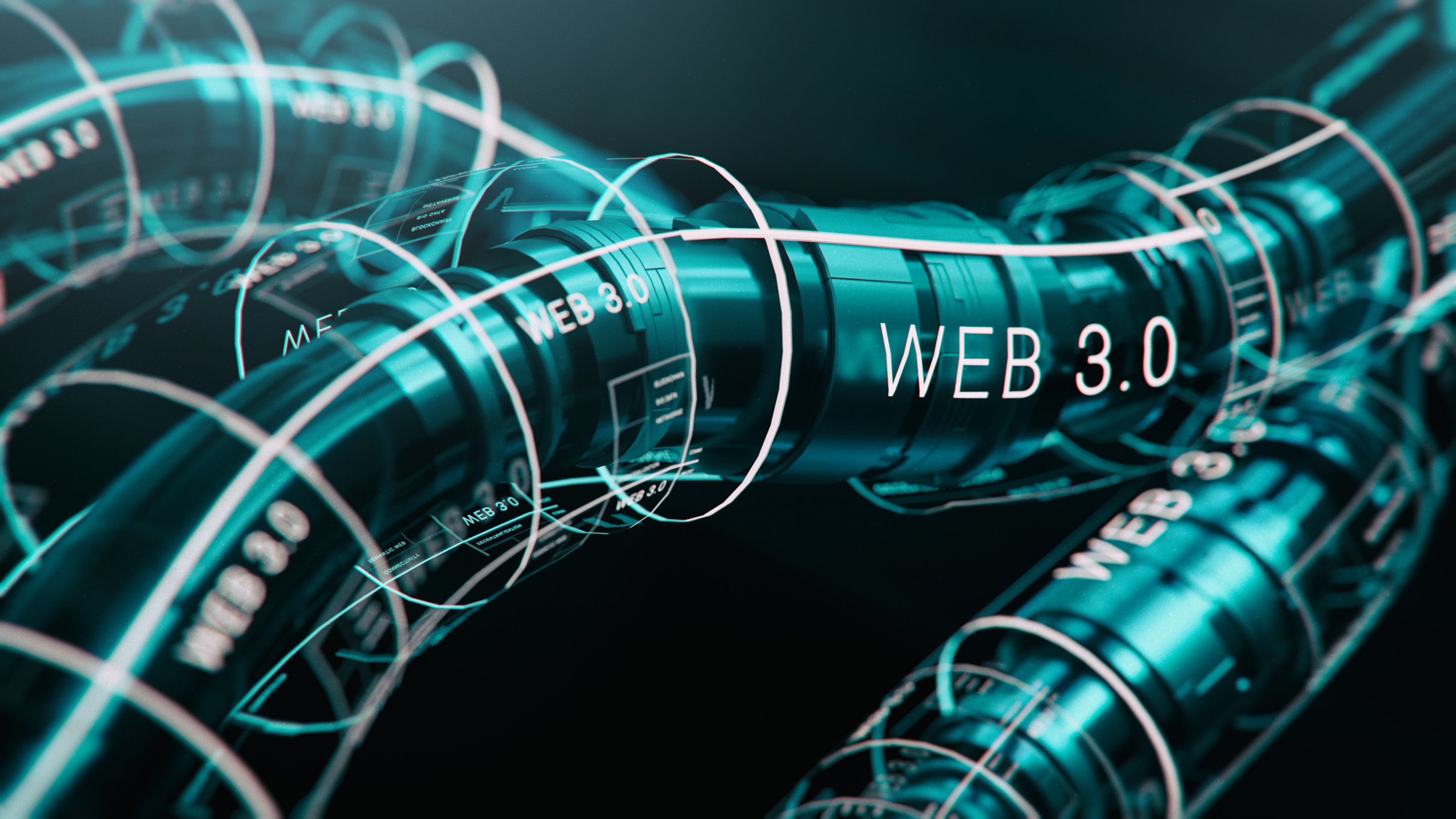 Abstract WEB 3.0 technology